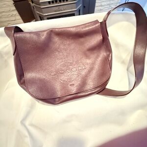 Coach Chocolate brown Crossbody Bag Smooth Leather